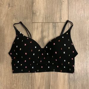 PINK Wireless Push Up Bra, size M